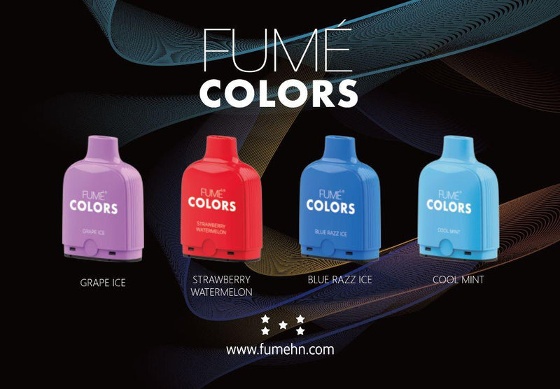 FUMÉ COLORS Blue Razz Ice Pod